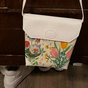 Vintage floral Gucci crossbody